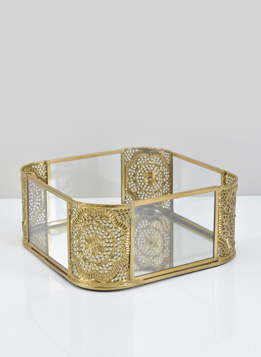 7.25in Long Ming Mirror Tray