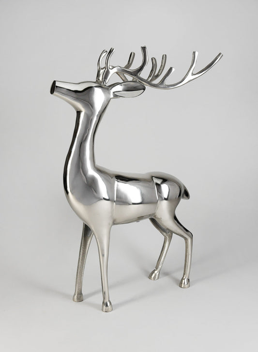 25.5in Tall Nickel Reindeer
